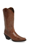 ARIAT ROUND UP D-TOE WINGTIP WESTERN BOOT,10015290