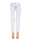 Saint Laurent Women's Low Waist Jeans In Denim