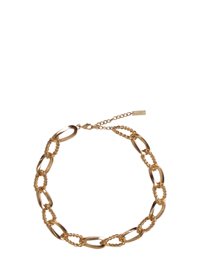 Saint Laurent Chain Necklace In Gold