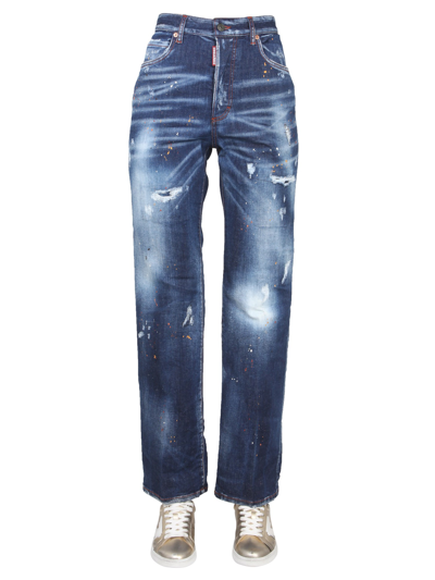 Dsquared2 Jeans Roadie In Blue