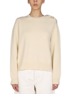 Jil Sander Buttons Shirt In Beige