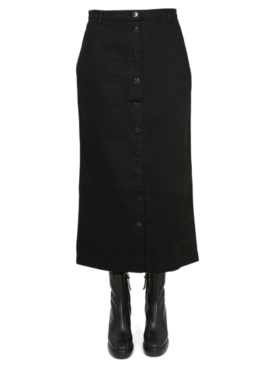 RAF SIMONS MIDI SKIRT