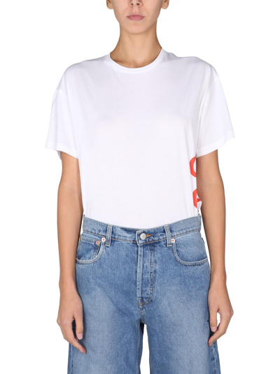 Etre Cecile Crew Neck T-shirt In White