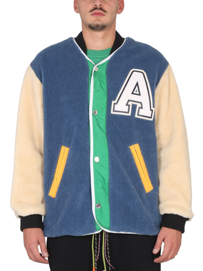 AMBUSH LAYERED COLLEGE JACKET