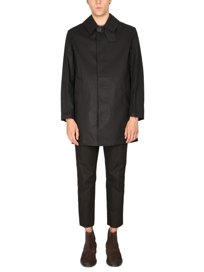 Mackintosh Trench Coat "cambrige" In Black
