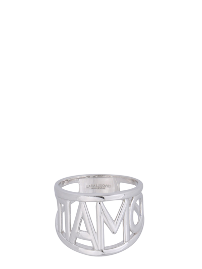 Ilaria Ludovici Jewelry Band Ring In Silver