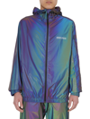 Marcelo Burlon County Of Milan Marcelo Burlon Wind Jacket In Black
