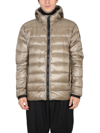 Canada Goose Crofton Hooded Quilted Down Coat In Brown