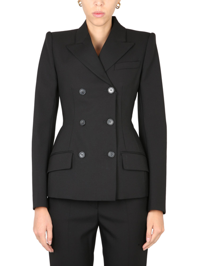 Max Mara Sabina Tailored Wool Blazer In Black