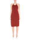 Bottega Veneta Women's Jersey Dress In Orange