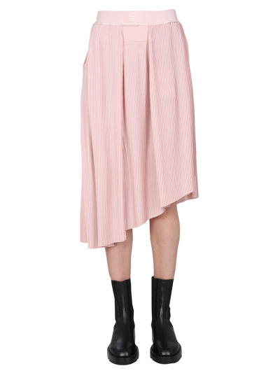 Givenchy Plissé Skirt In Beige