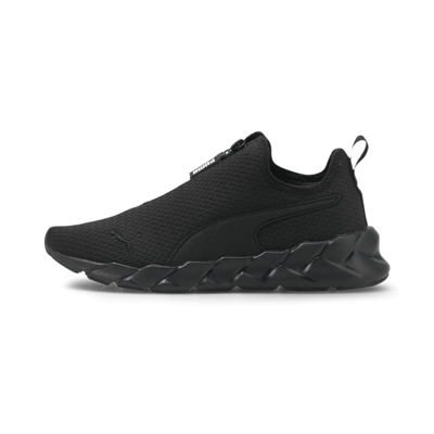 Puma Weave Zip Women's Training Shoes In Black- Black