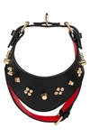 CHRISTIAN LOUBOUTIN MEDIUM CARA LOUBIHARNESS SPIKE PET HARNESS