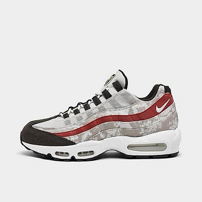 Nike Air Max 95 Se Men's Low Shoe Light Bone/summit White/khaki/dune Red
