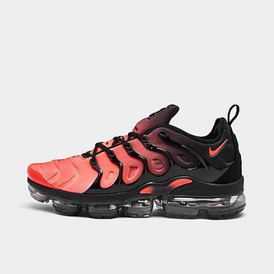 Nike Air Vapormax Plus Running Shoes In Black/bright Crimson/anthracite/ white | ModeSens