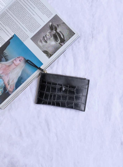 Princess Polly Keeping Track Wallet In Black
