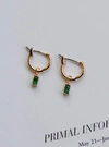 PRINCESS POLLY SHE'S CONFIDENT EARRINGS GREEN