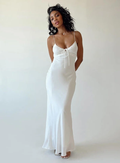 Princess Polly Emily Maxi Dress In White