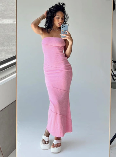 Princess Polly Oscar Midi Dress In Pink