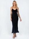 Princess Polly Emily Maxi Dress In Black