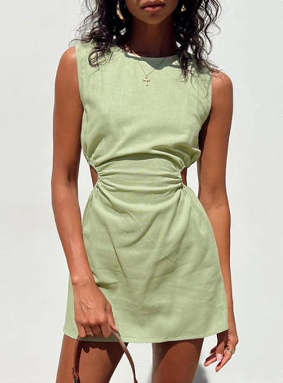 Princess Polly Mayzie Mini Dress In Green