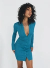 PRINCESS POLLY AMIDA LONG SLEEVE MINI DRESS