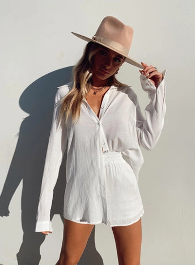 Princess Polly The Chloe Set In White