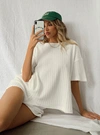 Princess Polly Cammie Knit Set In White