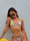 Shop Princess Polly Lower Impact Ellery Bikini Top In Multi