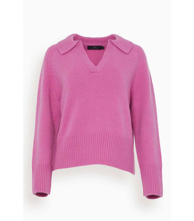 Arch 4 Cashmere Clifton Gate Sweater In Pink