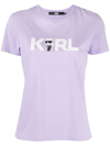 KARL LAGERFELD IKONIK 2.0 KARL LOGO T恤