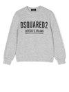 DSQUARED2 LOGO-PRINT CREWNECK SWEATSHIRT