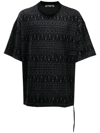 Mastermind Japan Abstract-pattern Short-sleeve T-shirt In Black