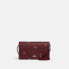 COACH OUTLET ANNA FOLDOVER CLUTCH CROSSBODY WITH HOLIDAY BELLS PRINT