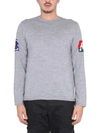 Comme Des Garçons Shirt Wool Jersey In Grey