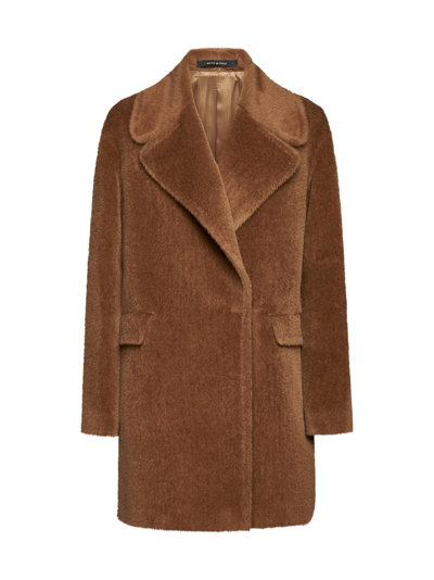 Tagliatore Coat In Brown