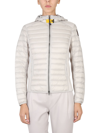 Parajumpers Geena Down Puffer Jacket In Grigio