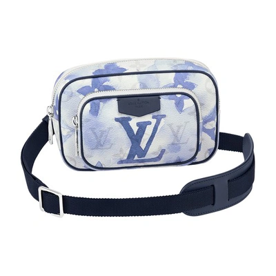 Louis Vuitton Outdoor Pouch In Bleu