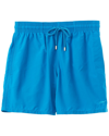 Vilebrequin Moorea Solid Swim Trunks In Blue