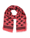 Alexander Mcqueen Scarves In Coral