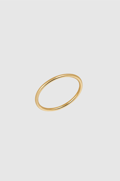 Anine Bing Stacking Ring In Gold In 14k Gold