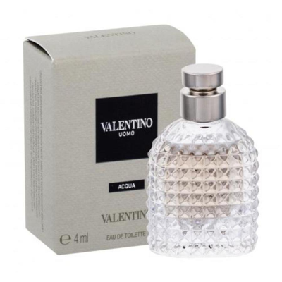 Valentino Mens Uomo Acqua Edt Spray 0.14 oz Fragrances 8411061877722 In N,a