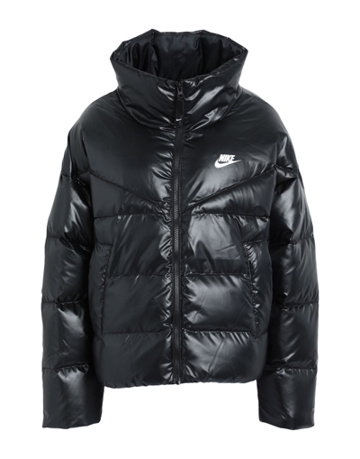 Nike Down Jackets In Black