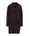 Pinko Coats In Brown