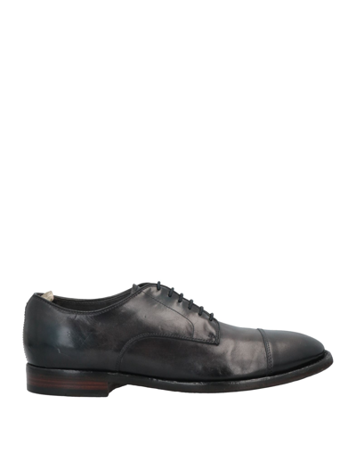 Officine Creative Italia Lace-up Shoes In Dark Blue