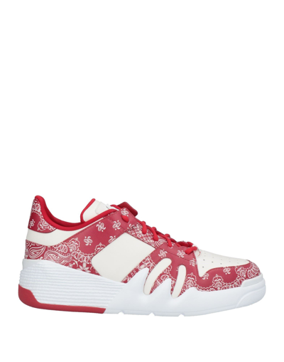 Giuseppe Zanotti Sneakers In Red