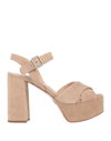 Prada Sandals In Beige