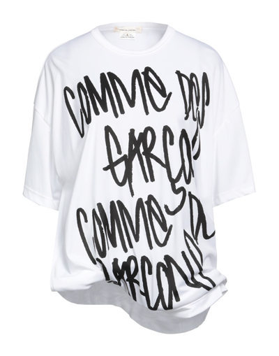 Comme Des Garçons T-shirts In White