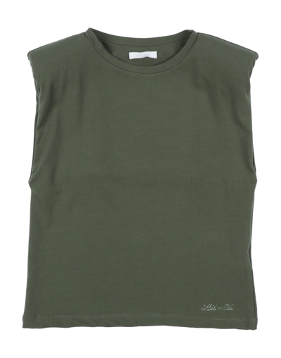 L:ú L:ú By Miss Grant T-shirts In Military Green