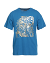 Cavalli Class T-shirts In Blue